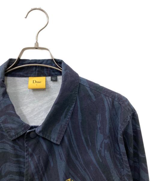 Dime（ダイム）Dime (ダイム) マーブルプリントコーチジャケット ネイビー サイズ:SIZE Lの古着・服飾アイテム