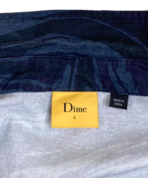 Dime（ダイム）Dime (ダイム) マーブルプリントコーチジャケット ネイビー サイズ:SIZE Lの古着・服飾アイテム