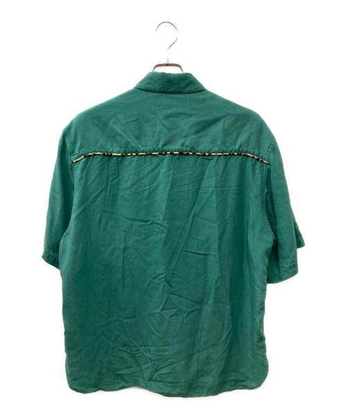 WACKO MARIA（ワコマリア）WACKO MARIA (ワコマリア) TIGHT WESTERN SHIRT S/S グリーン サイズ:SIZE Lの古着・服飾アイテム