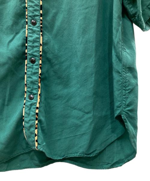 WACKO MARIA（ワコマリア）WACKO MARIA (ワコマリア) TIGHT WESTERN SHIRT S/S グリーン サイズ:SIZE Lの古着・服飾アイテム