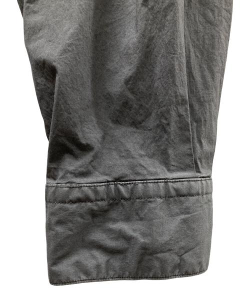 CALMER（カルメール）calmer (カルメール) EDIFICE (エディフィス) 25AW 別注 ナチュラルダイ ビッグシャツ グレー サイズ:Lの古着・服飾アイテム