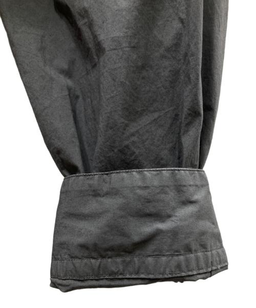 CALMER（カルメール）calmer (カルメール) EDIFICE (エディフィス) 25AW 別注 ナチュラルダイ ビッグシャツ グレー サイズ:Lの古着・服飾アイテム