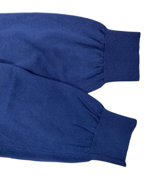 rough & swell（ラフアンドスウェル）rough & swell (ラフアンドスウェル) SAINT-GERMAIN CARDIGAN コットンカーディガン ネイビー サイズ:L 未使用品の古着・服飾アイテム