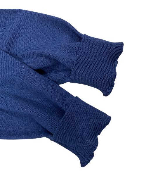 rough & swell（ラフアンドスウェル）rough & swell (ラフアンドスウェル) SAINT-GERMAIN CARDIGAN コットンカーディガン ネイビー サイズ:L 未使用品の古着・服飾アイテム