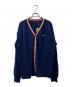 rough & swell（ラフアンドスウェル）の古着「SAINT-GERMAIN CARDIGAN コットンカーディガン」｜ネイビー