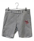 ROUGH&SWELLラフアンドスウェル）の古着「PABLO SHORTS ストレッチ ハーフパンツ RSM-23050」｜ホワイト×ネイビー
