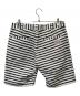 ROUGH&SWELL (ラフアンドスウェル) PABLO SHORTS ストレッチ ハーフパンツ RSM-23050 ホワイト×ネイビー サイズ:M：4500円