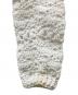 中古・古着 NKNIT (ンニット) crochet KNIT zip cardigan ホワイト サイズ:SIZE①：6000円