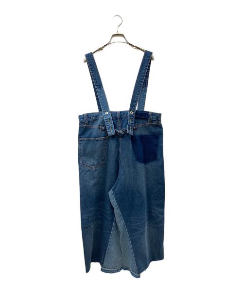 etsinta（エシンタ）etsinta (エシンタ) リメイクサス付きデニム ブルー サイズ:FREEの古着・服飾アイテム