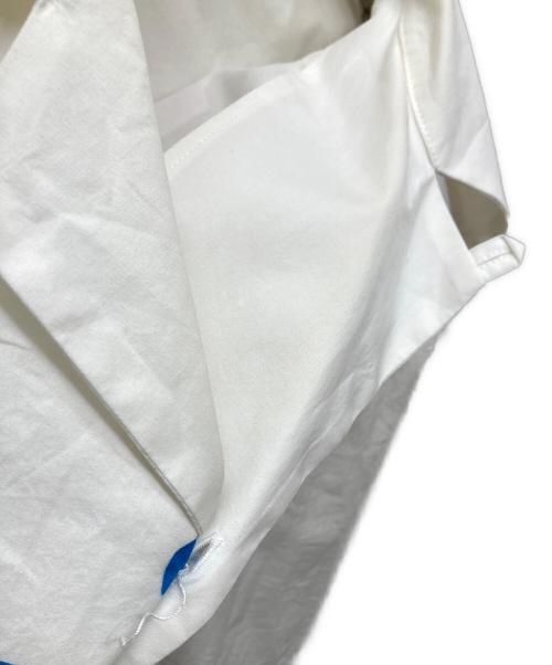 ENFOLD（エンフォルド）ENFOLD (エンフォルド) m.j.k Stay RAZY SHIRTS ホワイト サイズ:Lの古着・服飾アイテム