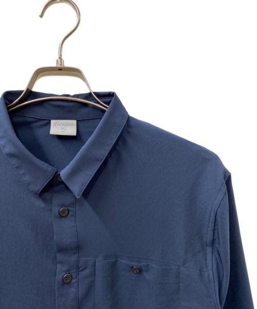HOUDINI（フーディニ）HOUDINI (フーディニ) Tree Long Sleeve Shirt ネイビー サイズ:Mの古着・服飾アイテム