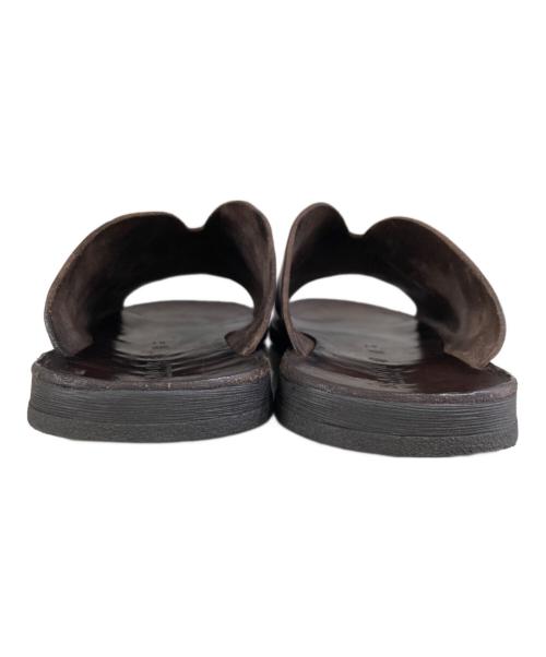 brador（ブラドール）BRADOR (ブラドール) 46-571 RUM レザーサンダル ブラウン サイズ:41の古着・服飾アイテム