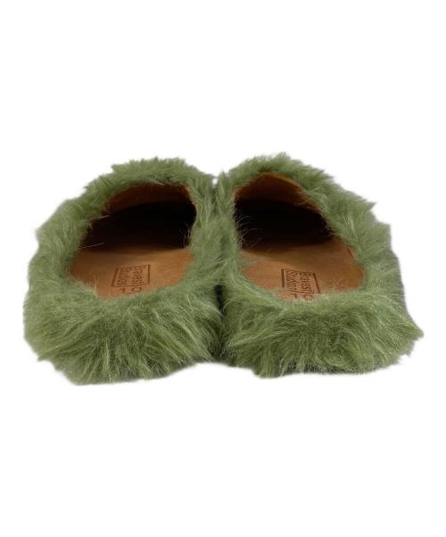 Bravest Studios（ブレイベストスタジオ）Bravest Studios (ブレイベストスタジオ) GREEN BEAR CLAW MULES グリーン サイズ:SIZE10の古着・服飾アイテム