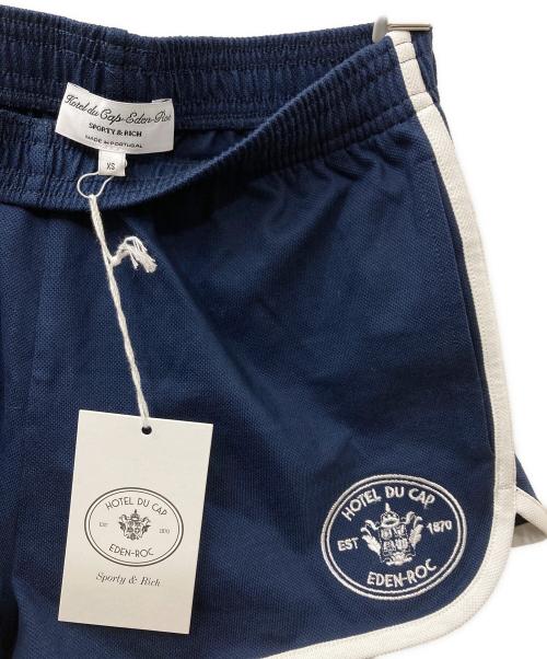Sporty & Rich（スポーティーアンドリッチ）Sporty & Rich (スポーティーアンドリッチ) ショートパンツ ネイビー サイズ:XSの古着・服飾アイテム