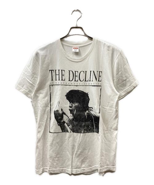 SUPREME（シュプリーム）Supreme (シュプリーム) 17AW Decline of Western Civilization Tee ホワイト サイズ:Mの古着・服飾アイテム