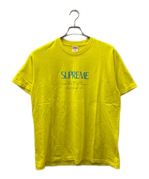 SUPREME（シュプリーム）Supreme (シュプリーム) 20SS Anno Domini Tee イエロー サイズ:Mの古着・服飾アイテム