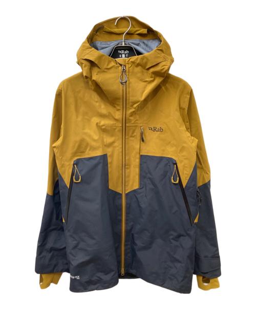 Rab（ラブ）Rab (ラブ) Khroma latok GTX jacket ブラウン×ネイビー サイズ:Mの古着・服飾アイテム