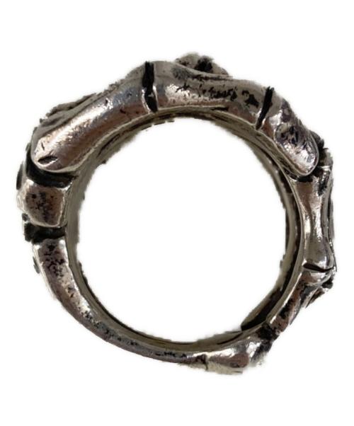 CRAZYPIG（クレイジーピッグ）CRAZYPIG (クレイジーピッグ) BONE HAND RING/ボーンハンドリング シルバー サイズ:17号の古着・服飾アイテム
