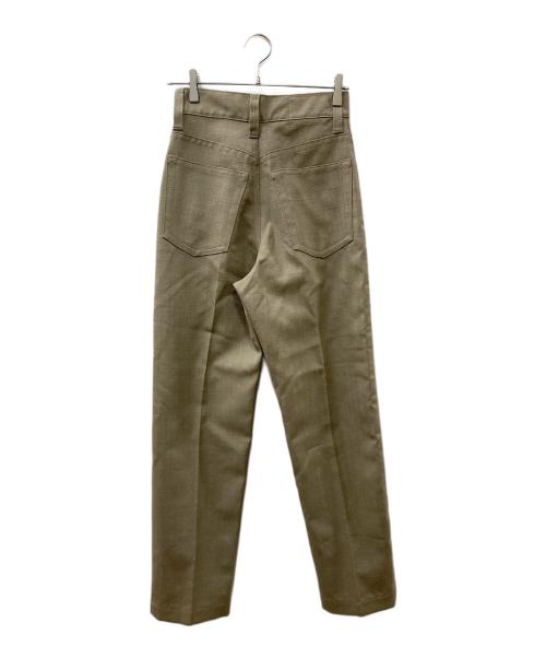 jonnlynx（ジョンリンクス）jonnlynx (ジョンリンクス) WOOL OXFORD PANTS グレー サイズ:SIZE34の古着・服飾アイテム