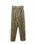 jonnlynx（ジョンリンクス）の古着「WOOL OXFORD PANTS」｜グレー