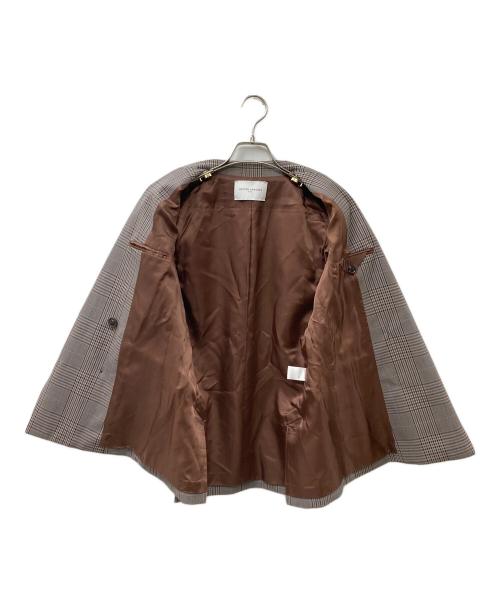 UNITED ARROWS（ユナイテッドアローズ）UNITED ARROWS (ユナイテッドアローズ) Jacket テーラードジャケット ブラウン サイズ:SIZE36の古着・服飾アイテム