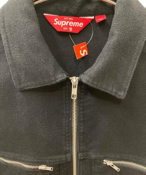 SUPREME（シュプリーム）SUPREME (シュプリーム) 25SS Moleskin Work Jacket モールスキンジャケット ブラック サイズ:sの古着・服飾アイテム