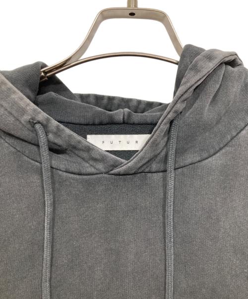 FUTUR（フューチャー）FUTUR (フューチャー) ACID SPHERE CORE HOODIE プルオーバーパーカー グレー サイズ:Ｌの古着・服飾アイテム