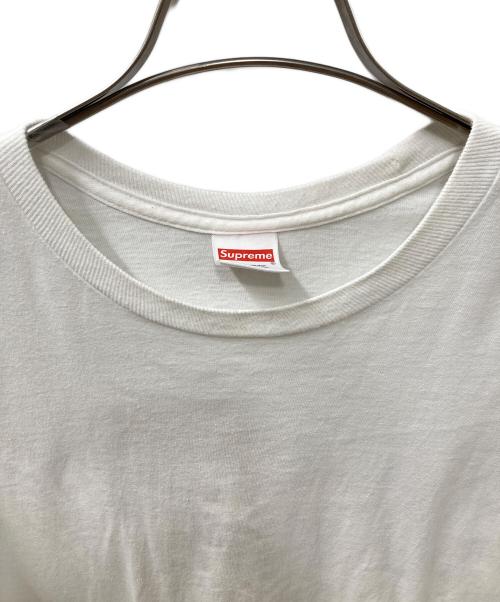 SUPREME（シュプリーム）SUPREME (シュプリーム) 21SS Clayton Patterson L/S Tee /クレイトンパターンロングスリーブカットソー ホワイト サイズ:Mの古着・服飾アイテム