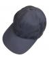 PRADA（プラダ）の古着「TRIANGLE LOGO BALL CAP キャップ」｜ブラック
