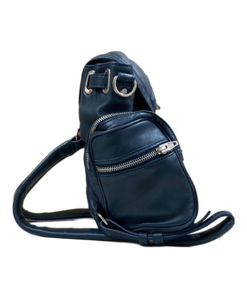 ALEXANDER WANG（アレキサンダー・ワン）ALEXANDER WANG (アレキサンダーワン) marti レザー3WAYリュック ブルーの古着・服飾アイテム