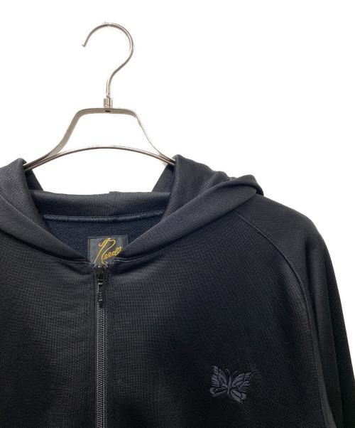 Needles（ニードルズ）Needles (ニードルズ) Zipped Hoody - Bright Jersey ブラック サイズ:SIZE Mの古着・服飾アイテム