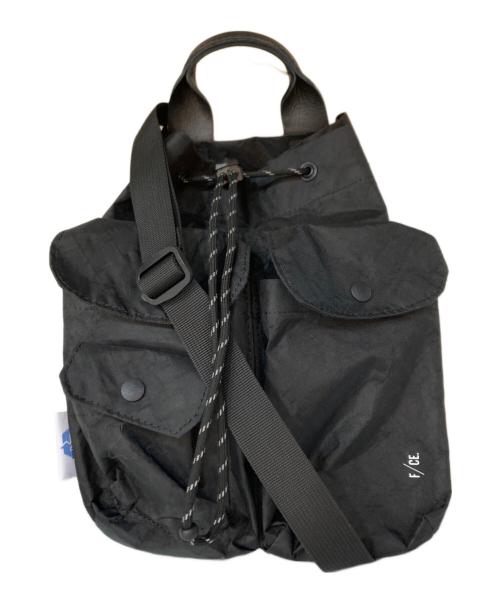 F/CE.（エフシーイー）F/CE. (エフシーイー) TACTICAL 2WAY DRAWSTRING/タクティカル2WAYショルダーバッグ ブラックの古着・服飾アイテム