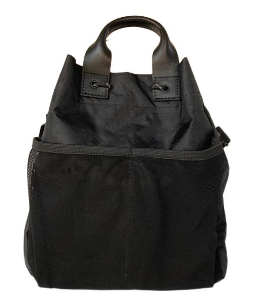 F/CE.（エフシーイー）F/CE. (エフシーイー) TACTICAL 2WAY DRAWSTRING/タクティカル2WAYショルダーバッグ ブラックの古着・服飾アイテム