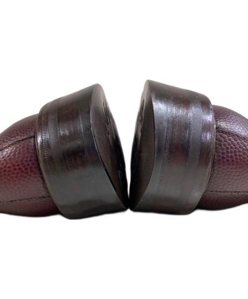 SILVANO MAZZA（シルバノ マッツァ）SILVANO MAZZA (シルバノ マッツァ) モックトゥーショートブーツ ブラウン サイズ:6の古着・服飾アイテム