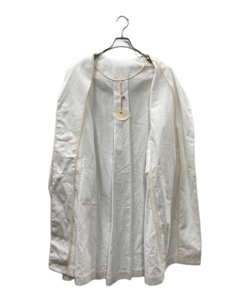 HYAMA SUNDAY（ハヤマサンデー）HYAMA SUNDAY (ハヤマサンデー) コート ホワイト サイズ:FREEの古着・服飾アイテム