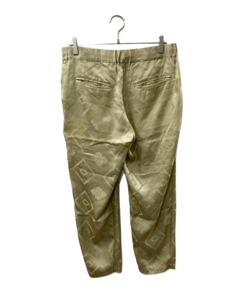 NIPOALOHA（二ポアロハ）NIPOALOHA (二ポアロハ) 総柄パンツ ベージュ サイズ:L 未使用品の古着・服飾アイテム