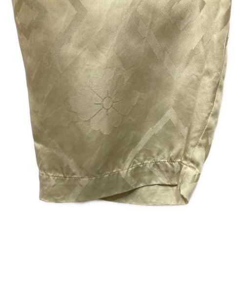 NIPOALOHA（二ポアロハ）NIPOALOHA (二ポアロハ) 総柄パンツ ベージュ サイズ:L 未使用品の古着・服飾アイテム