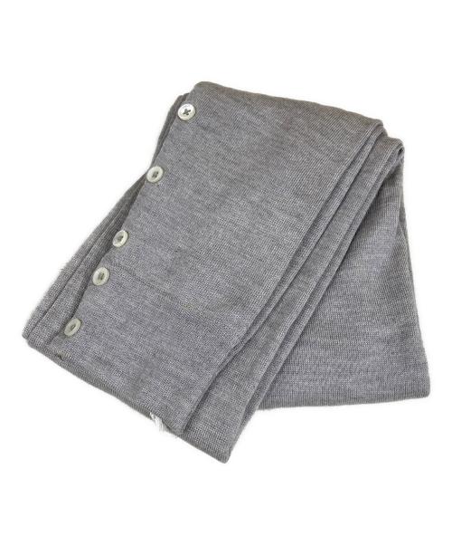 Maison Margiela（メゾンマルジェラ）Maison Margiela (メゾンマルジェラ) ウール ボレロ ストール グレー サイズ:Freeの古着・服飾アイテム