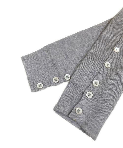 Maison Margiela（メゾンマルジェラ）Maison Margiela (メゾンマルジェラ) ウール ボレロ ストール グレー サイズ:Freeの古着・服飾アイテム