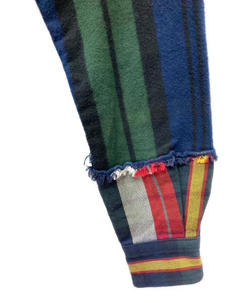 sacai（サカイ）sacai (サカイ) ドローストリングシャツ グリーン サイズ:2の古着・服飾アイテム