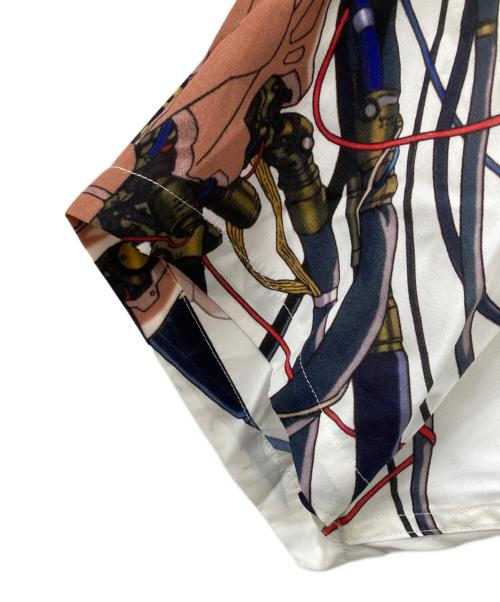 WACKO MARIA（ワコマリア）WACKO MARIA (ワコマリア) GHOST IN THE SHELL (ゴーストインザシェル) アロハシャツ ホワイト サイズ:Mの古着・服飾アイテム