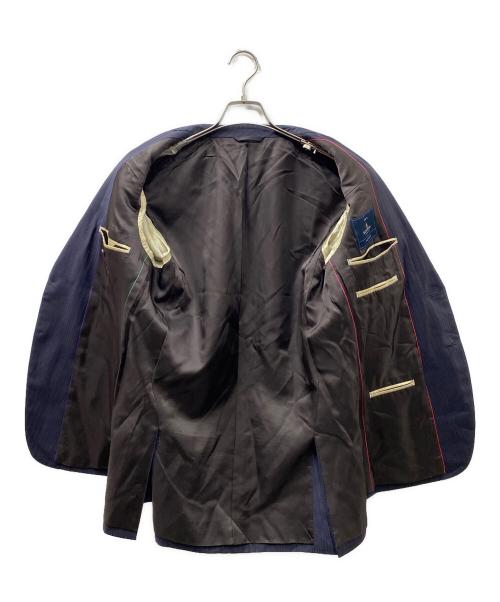 PAUL SMITH（ポールスミス）Paul Smith (ポールスミス) テーラードジャケット レッド×ネイビー サイズ:Lの古着・服飾アイテム