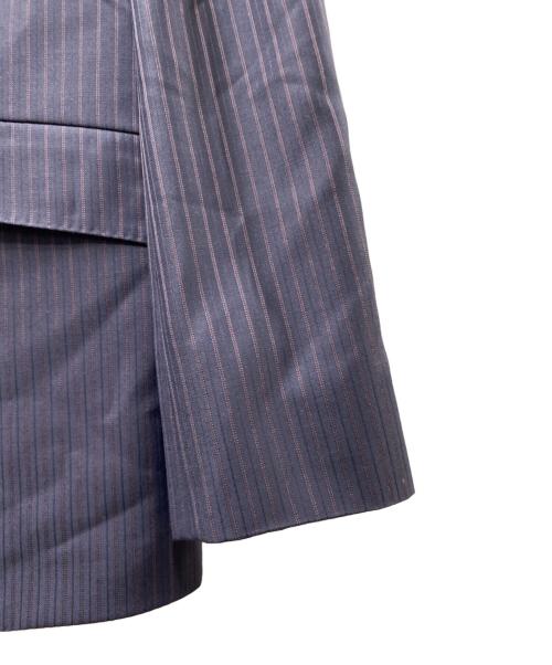 PAUL SMITH（ポールスミス）Paul Smith (ポールスミス) テーラードジャケット レッド×ネイビー サイズ:Lの古着・服飾アイテム