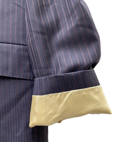 PAUL SMITH（ポールスミス）Paul Smith (ポールスミス) テーラードジャケット レッド×ネイビー サイズ:Lの古着・服飾アイテム