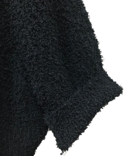 emmi atelier（エミアトリエ）emmi atelier (エミアトリエ) 半袖チャンキーニット ブラック サイズ:FREEの古着・服飾アイテム