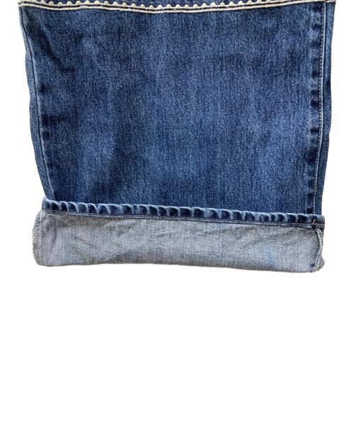 KIARIS VINTAGE（キアリズ ヴィンテージ）KIARIS VINTAGE (キアリズ ヴィンテージ) JOURNAL STANDARD (ジャーナルスタンダード) エンブロイダリーパンツ インディゴ サイズ:38の古着・服飾アイテム