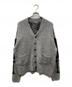 KOHKIコッキ）の古着「Needle punched cardigan」｜グレー
