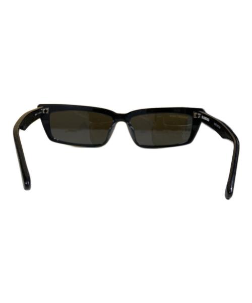BALENCIAGA（バレンシアガ）BALENCIAGA (バレンシアガ) スクエア サングラス ブラック サイズ:SIZE 57-18-140の古着・服飾アイテム