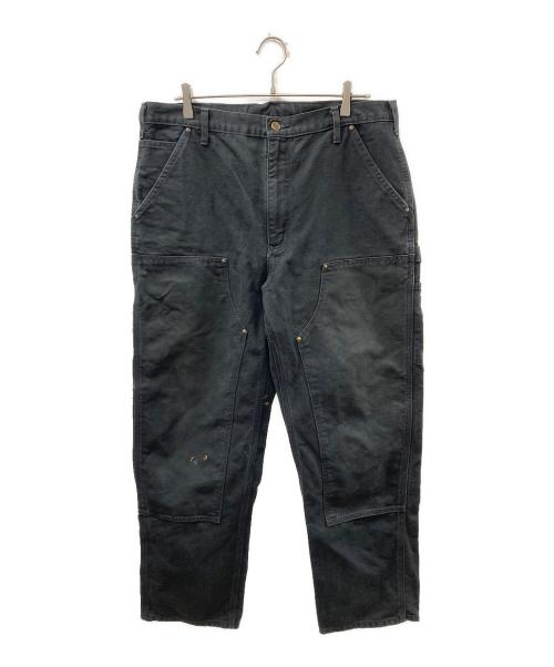 CarHartt（カーハート）CarHartt (カーハート) ダブルニー ワークペインターパンツ ブラック サイズ:36の古着・服飾アイテム