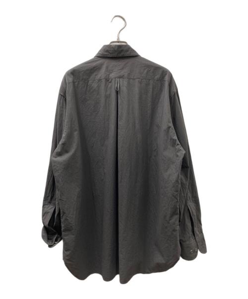 HAVERSACK（ハバーサック）HAVERSACK (ハバーサック) 別注丸襟シャツ グレー サイズ:Lの古着・服飾アイテム